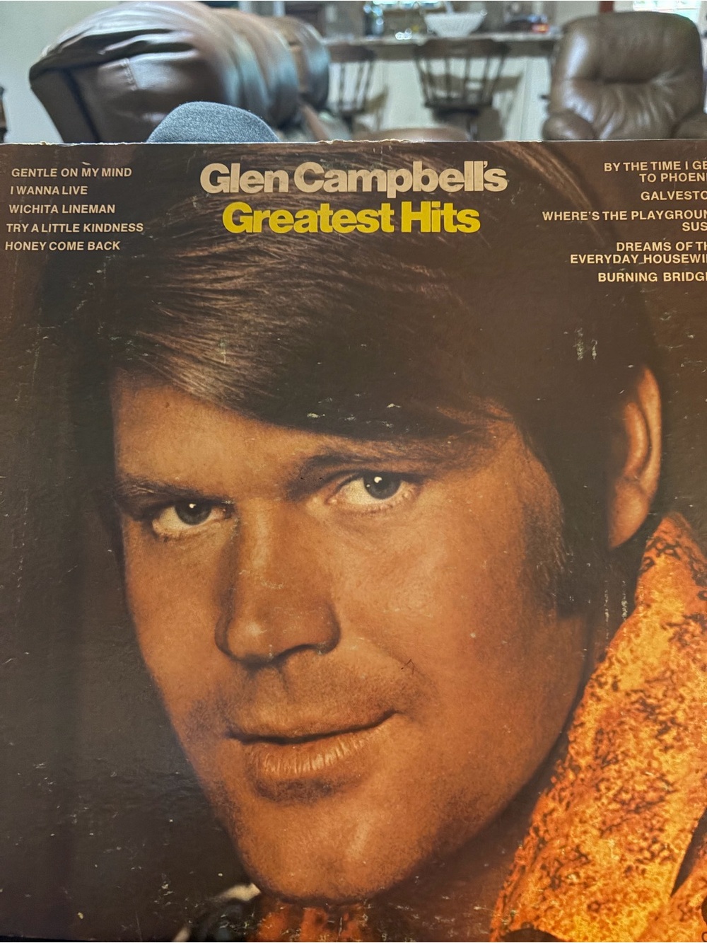 Glen Campbell’s Greatest Hits-vinyl LP